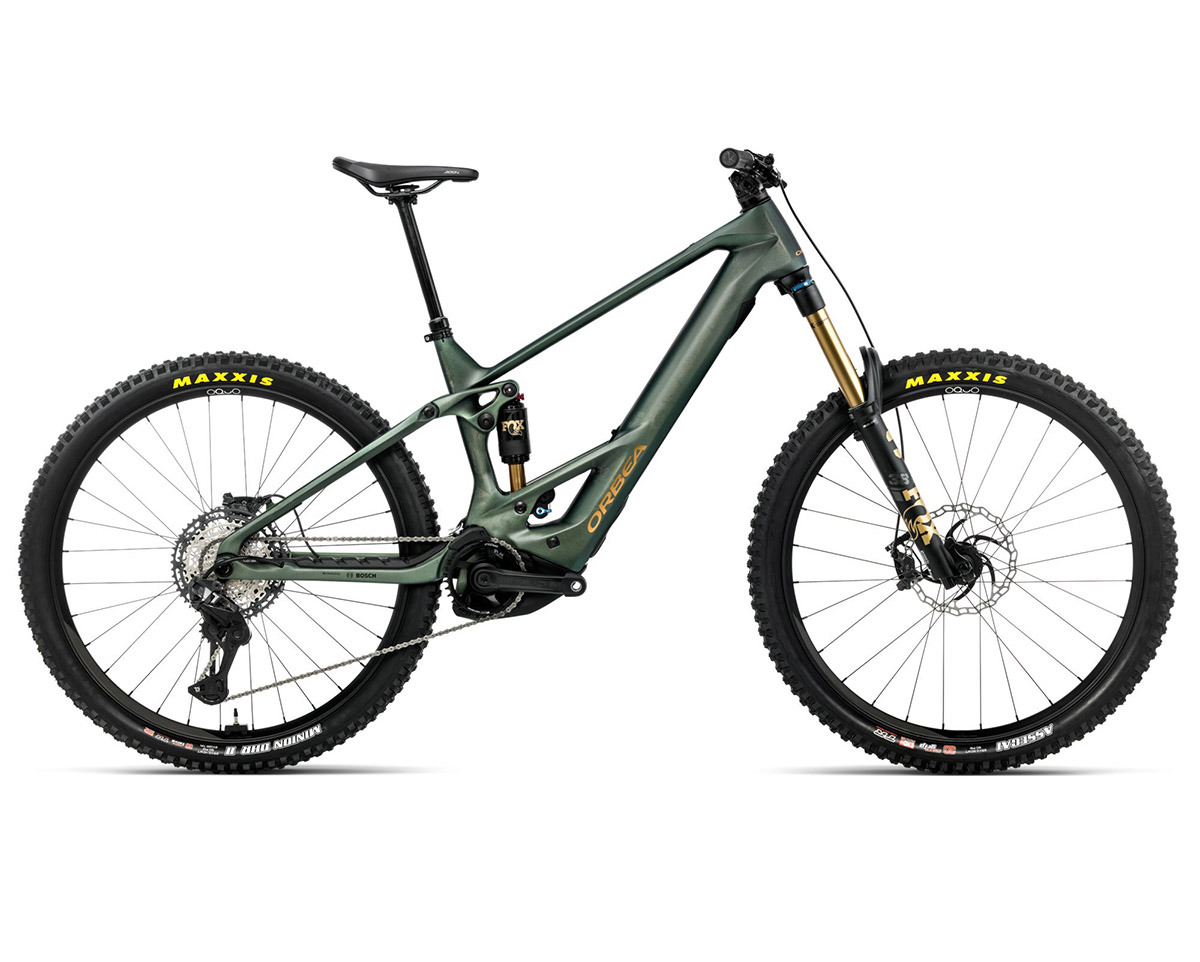 VTT tout suspendu électrique WILD M-TEAM Vert Algue