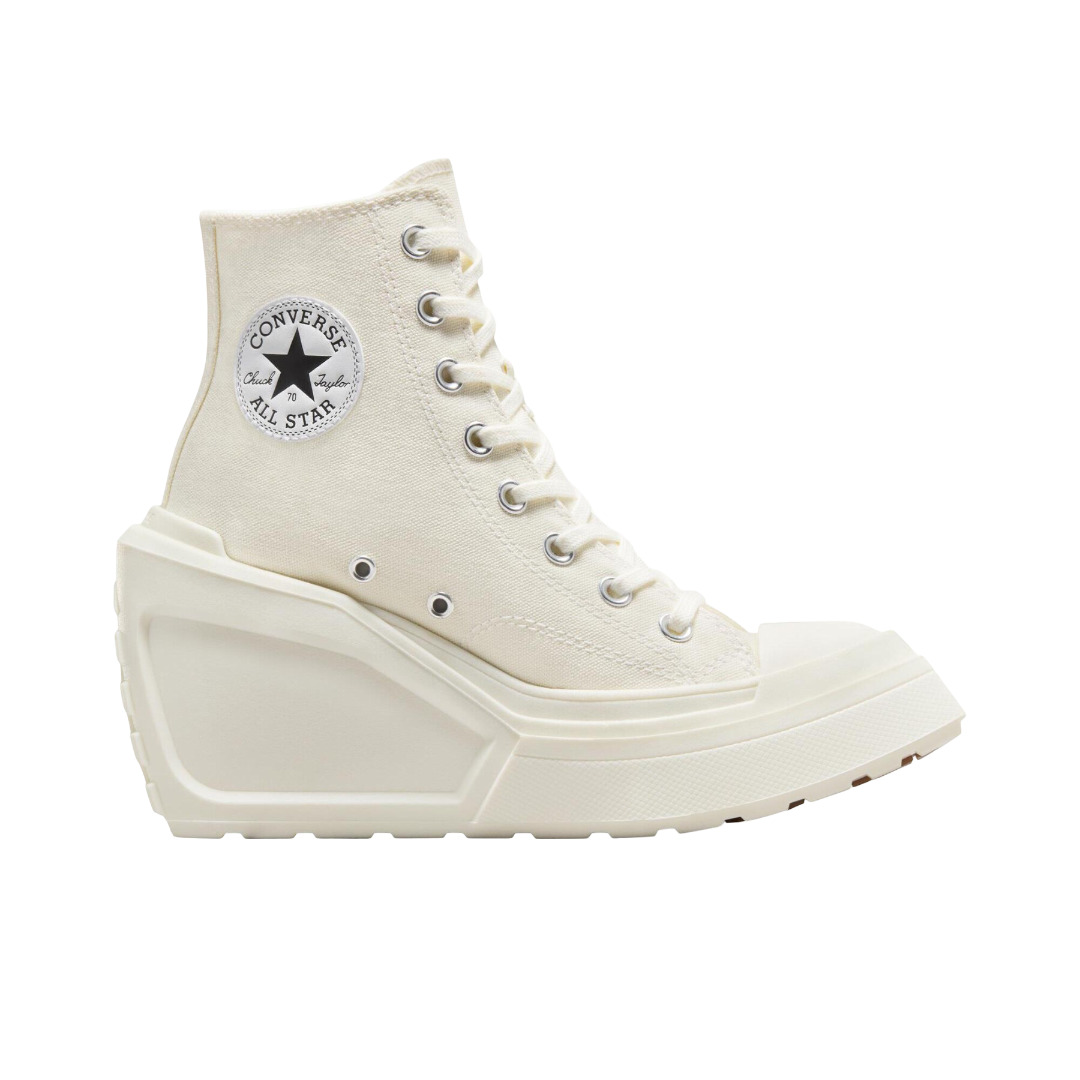 Chuck 70 De Luxe Wedge Hi Egret/Black
