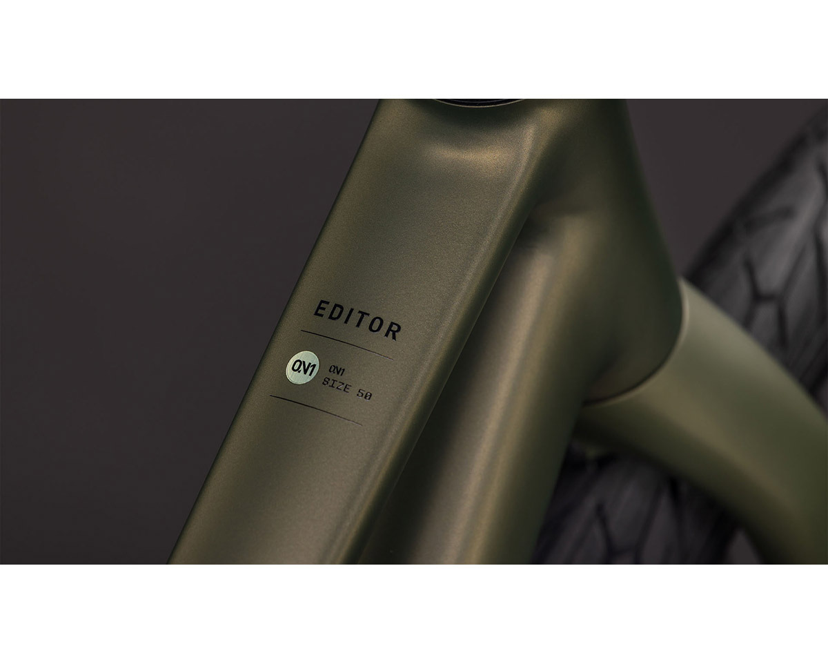 Vélo urbain EDITOR ONE Vert/Noir