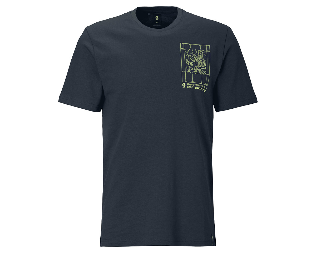 T-shirt manches courtes Homme CASUAL Bleu Foncé