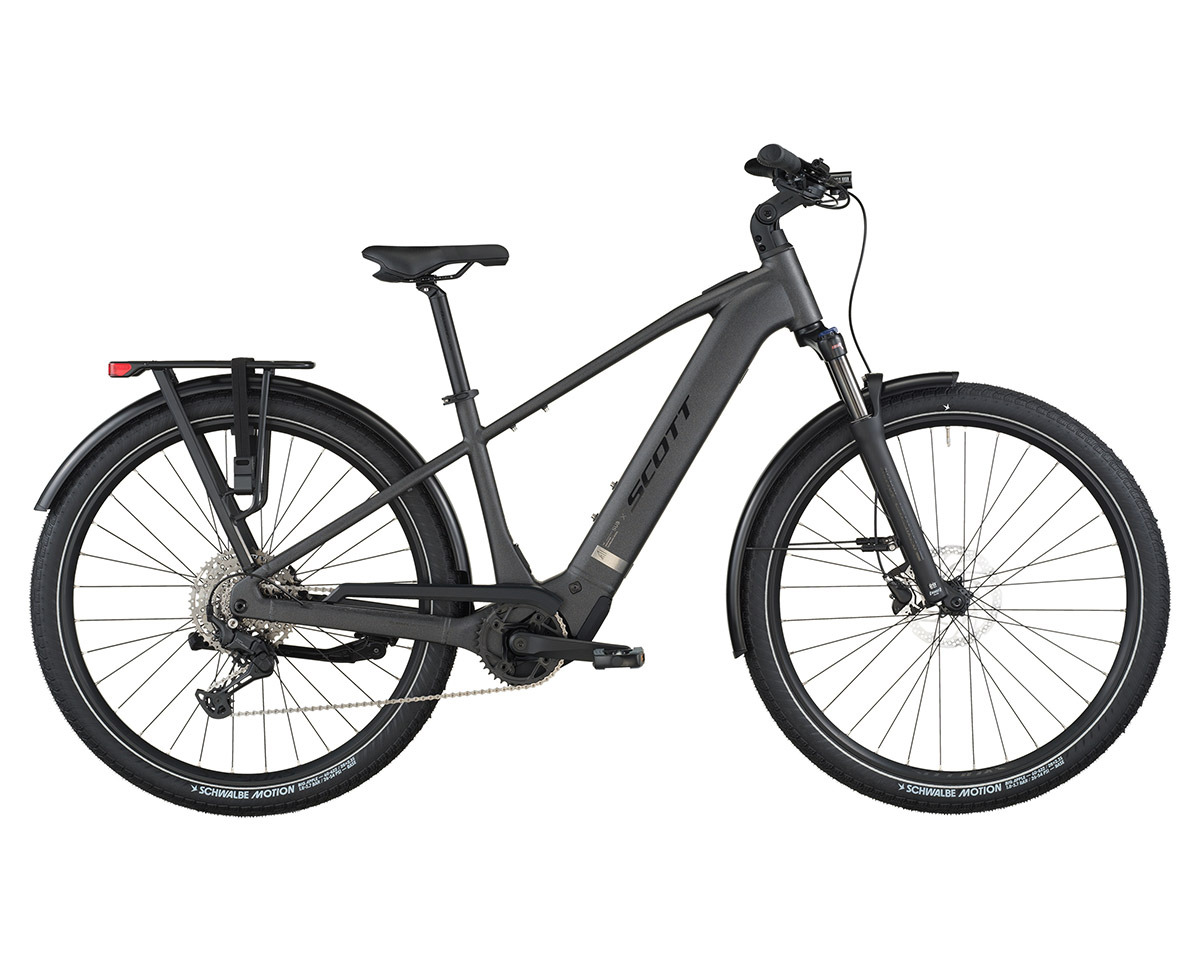Vélo urbain électrique SUB SPORT 10 Gris Nuit