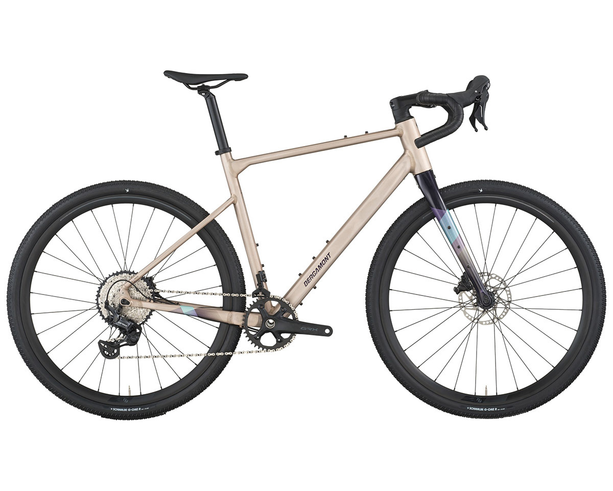 Vélo de gravel GRANDURANCE 20 Beige Squameux