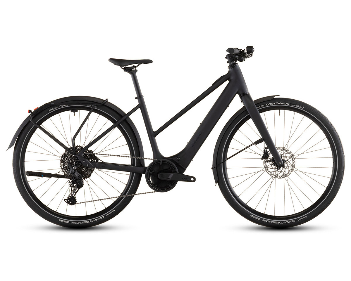 Vélo urbain électrique EDITOR HYBRID PRO 400X FE Charbon