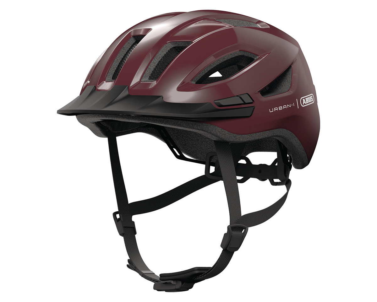 Casque loisir/urbain Unisexe URBAN-I 4.0 Rouge Châtaigne