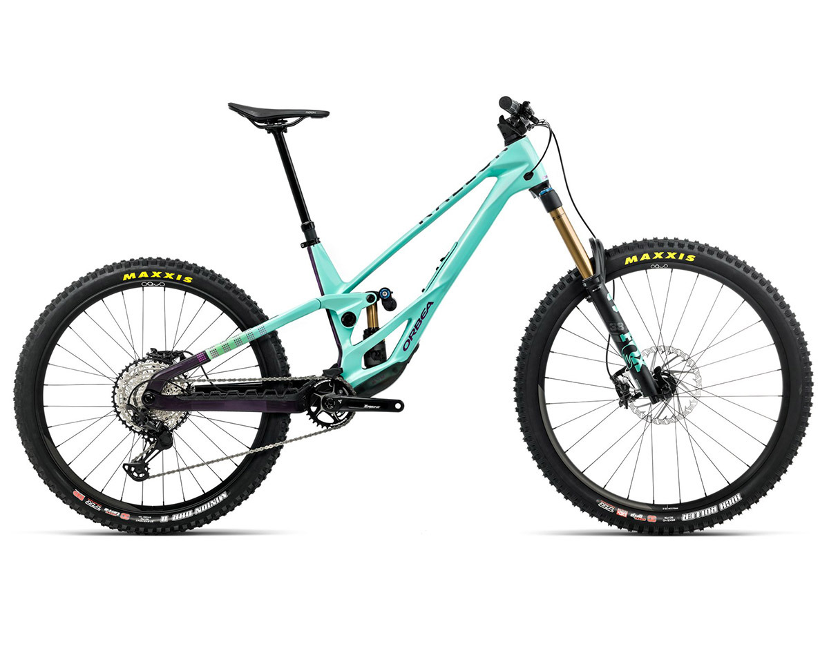 VTT tout suspendu RALLON E-TEAM Vert Aloha/Violet