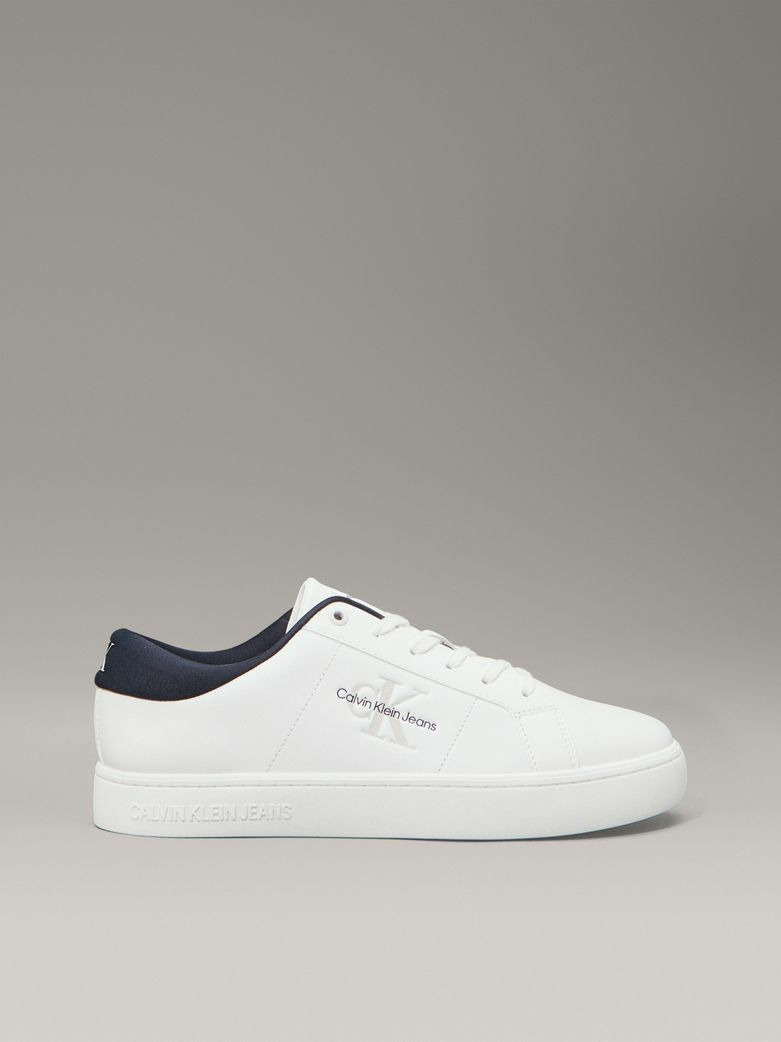 BASKETS EN CUIR À LACETS BAS CLASSIC CUPSOLE