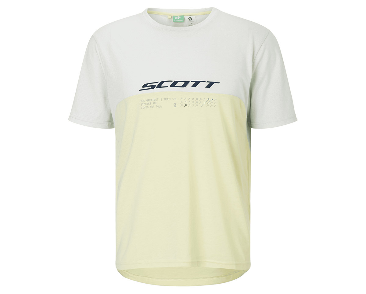 T-shirt manches courtes Homme VERTIC DRI Jaune Acide/Gris