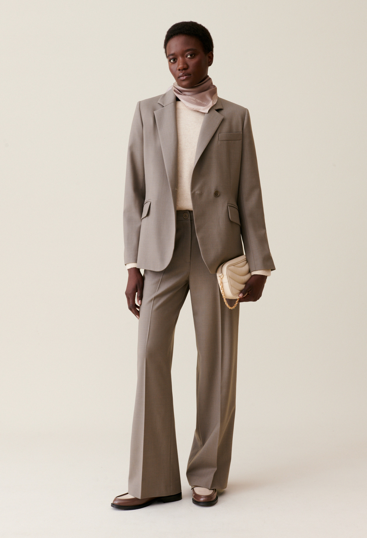 Veste tailleur croisée