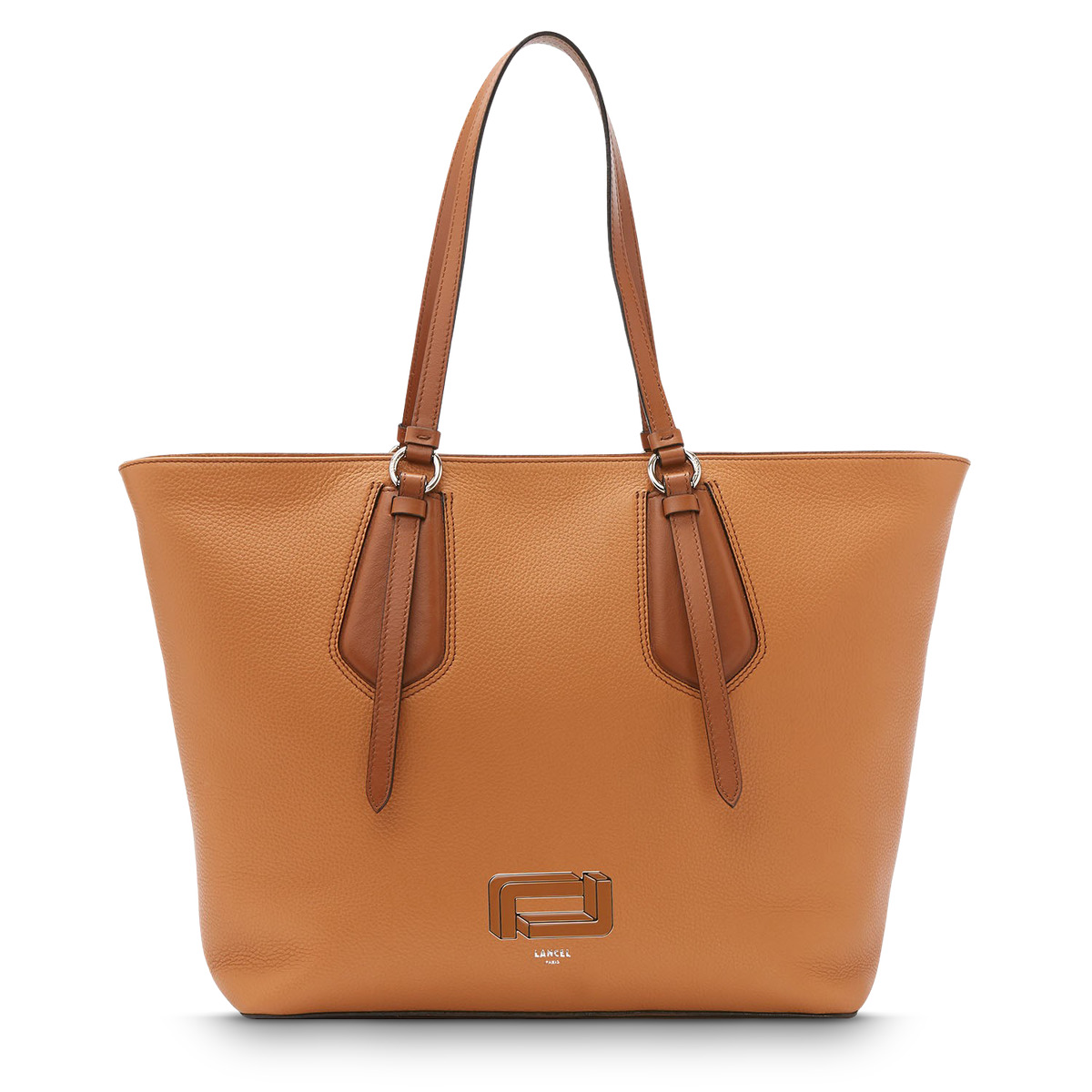 Opéra de Lancel - Cabas zippé - Grand modèle - Camel