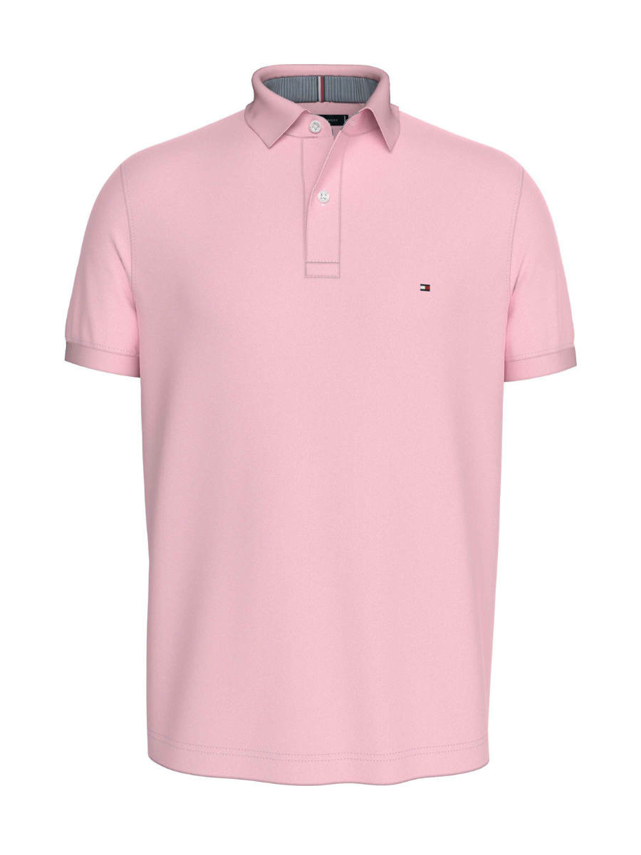 เสื้อโปโลผู้ชาย สีชมพู