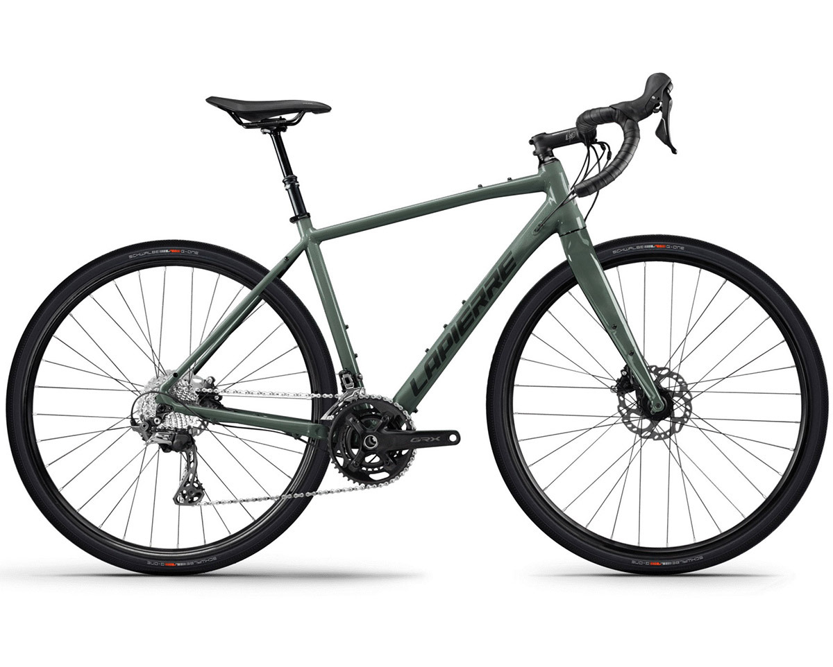 Vélo de gravel CROSSHILL AL 4.0 Vert Sauge