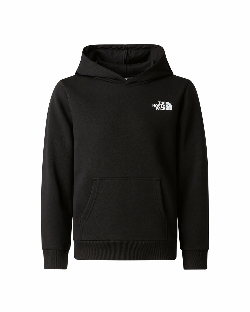 Sweat à capuche Enfant TEEN SIMPLE DOME LIGHT REG HOODIE Noir