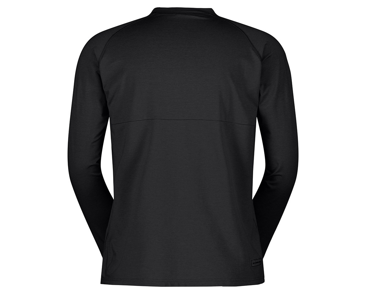 T-shirt manches longues Homme TRAIL STORM WARM LIGHT Noir