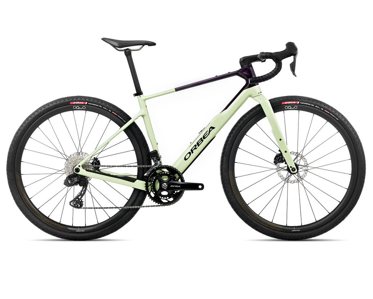 Vélo de gravel TERRA M20ITEAM Vert Acide/Violet