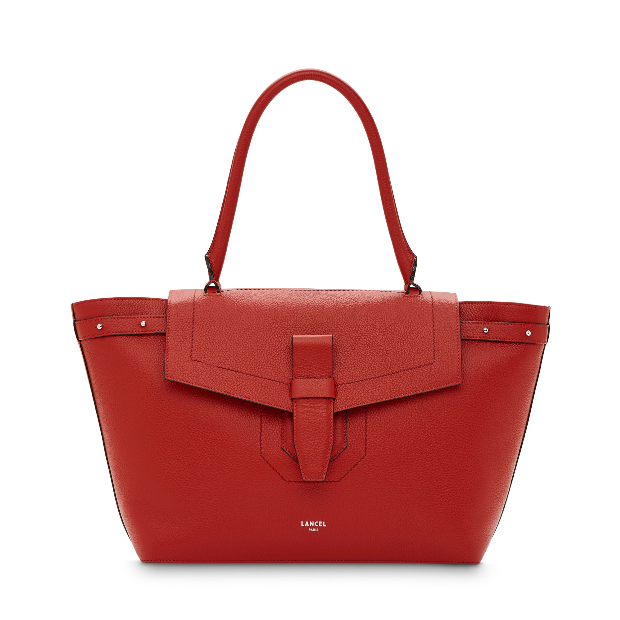 Neo Charlie de Lancel - Sac Porte Epaule - Rouge Lancel