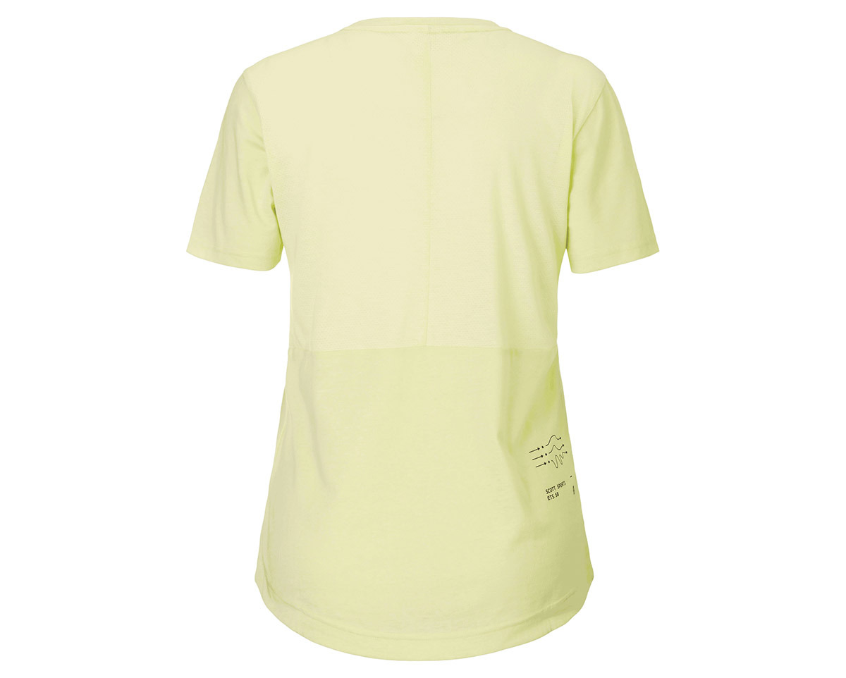 T-shirt manches courtes Femme VERTIC DRI Jaune Pastel