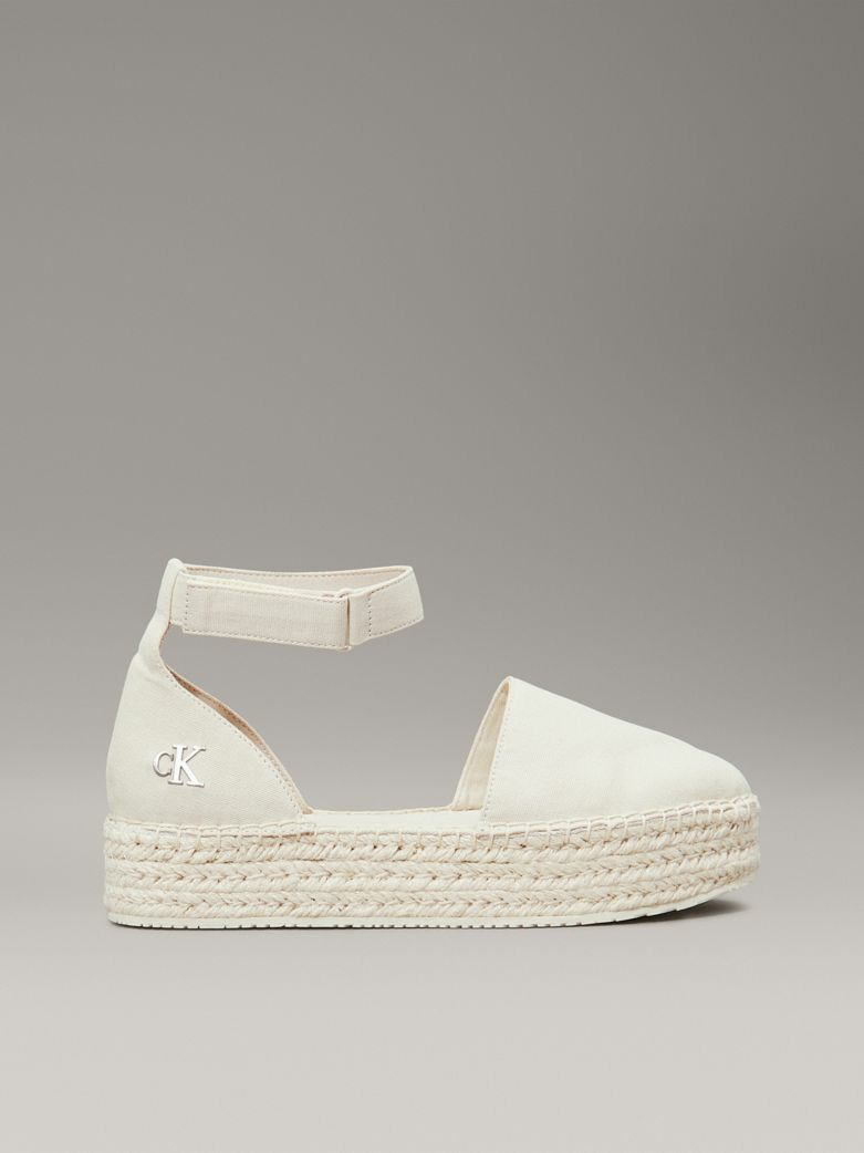 ESPADRILLE À TALON PLAT