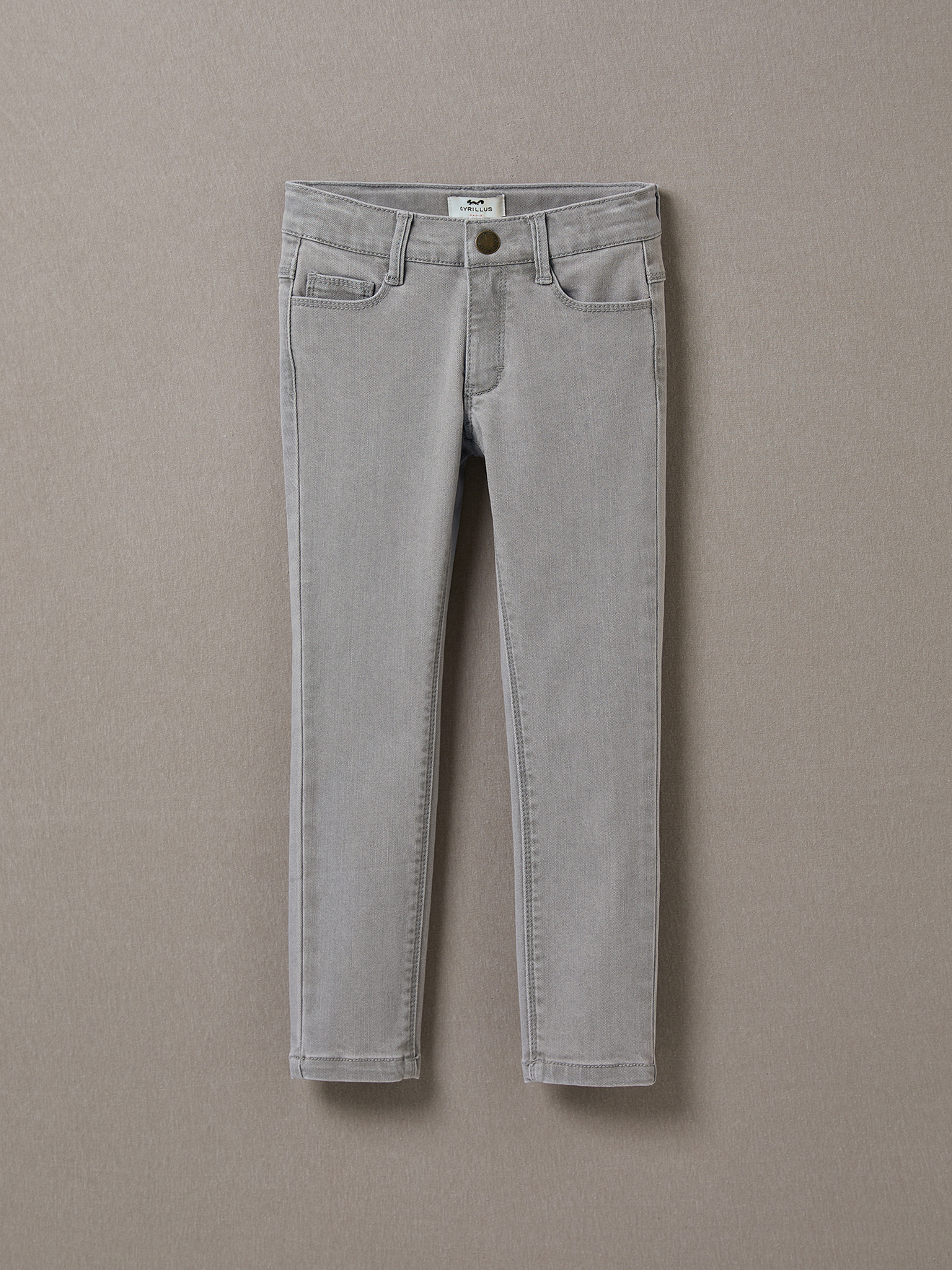 PANTALON SLIM DENIM