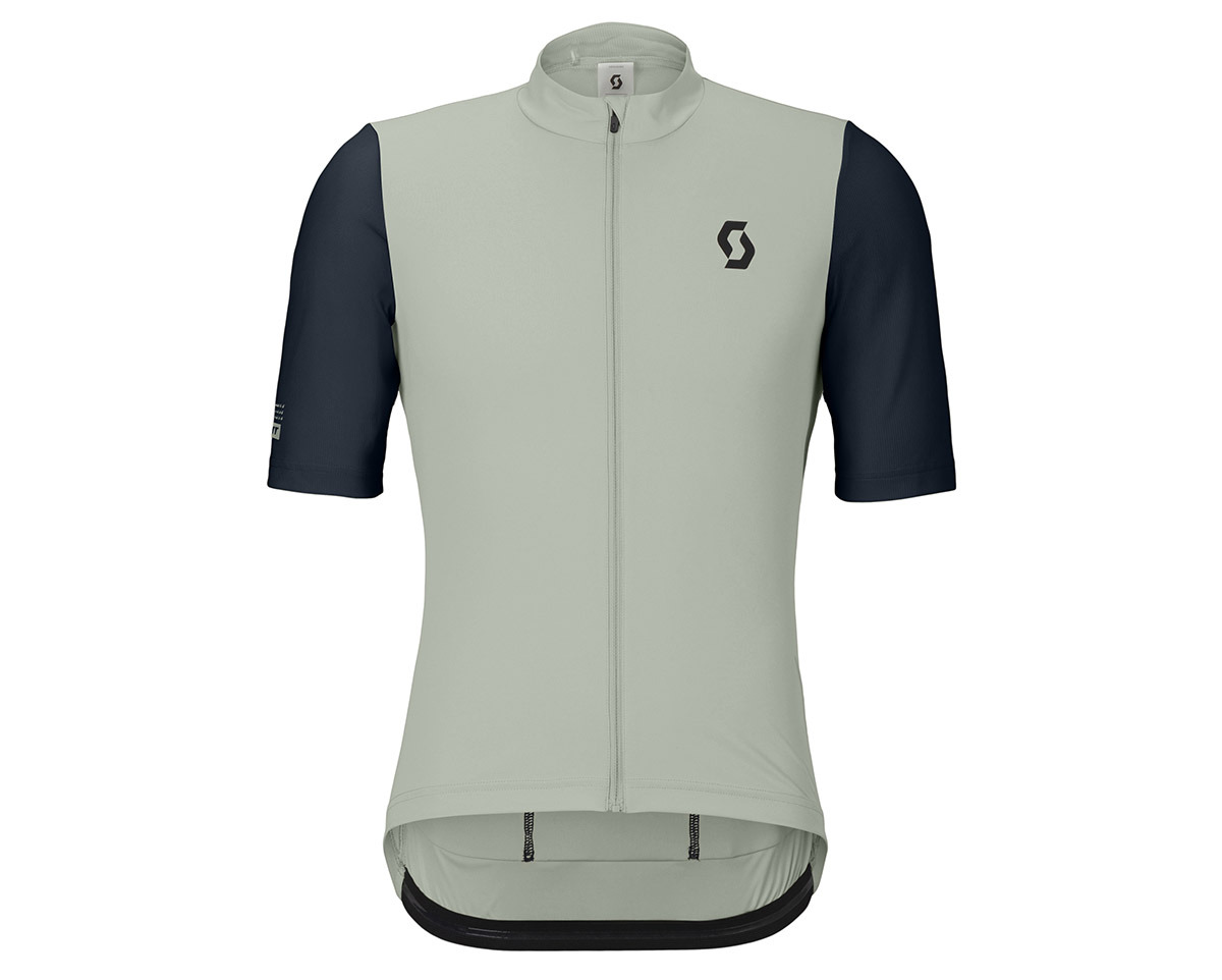 Maillot manches courtes Homme ENDURANCE Gris/Bleu Foncé