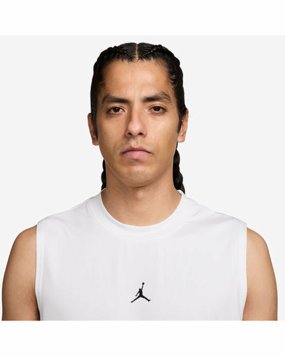 Débardeur Homme M J DF SPT ESS SLVS TOP Blanc