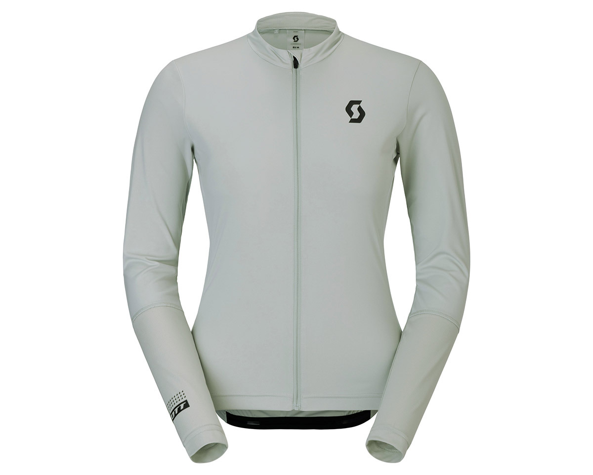 Maillot manches longues Femme ENDURANCE Gris/Jaune Pastel