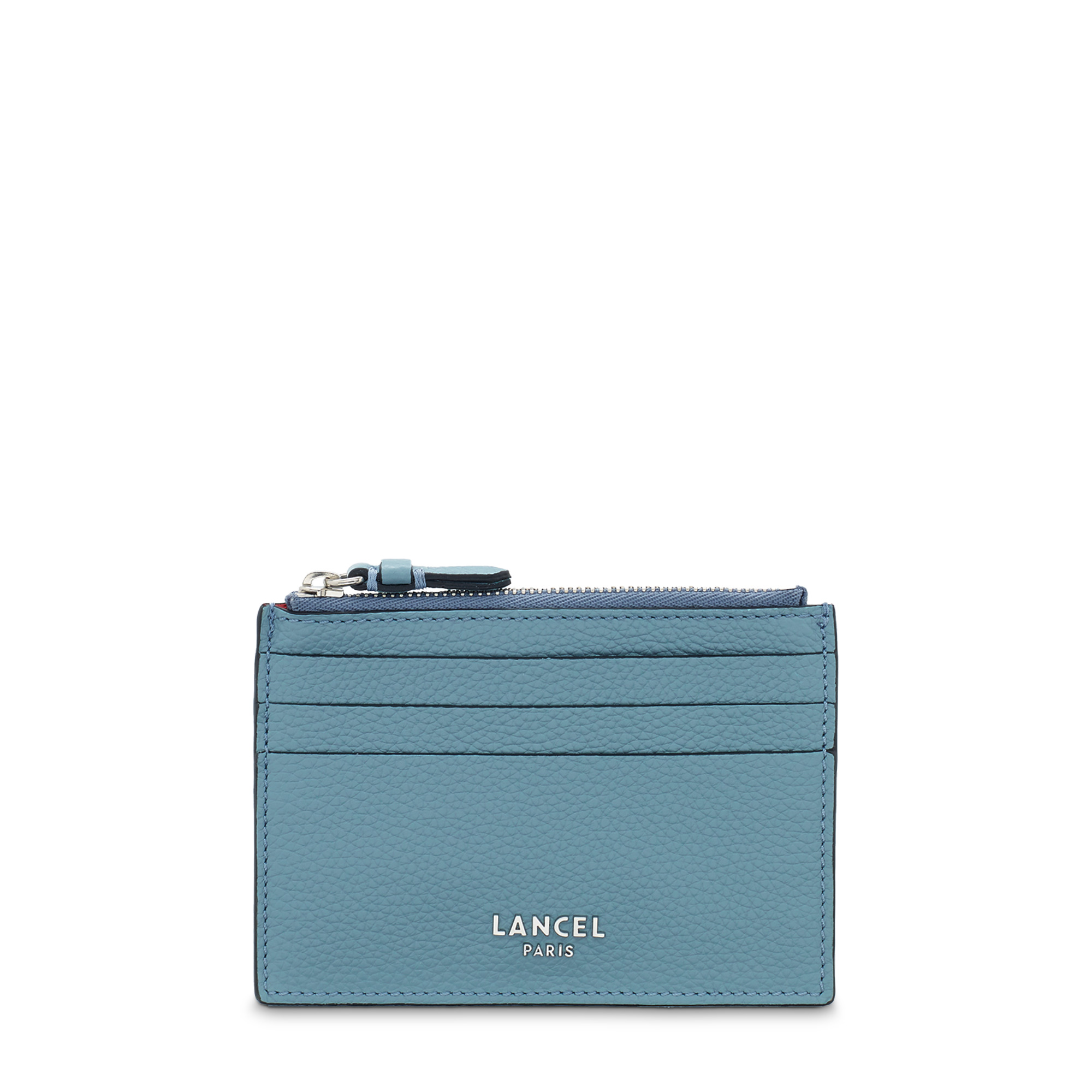 Lettrines de Lancel - Porte-cartes zippé - Grand modèle - Nuage