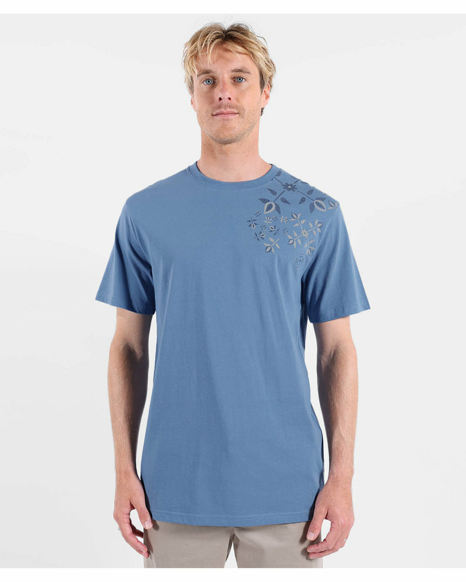 T-shirt Homme Bleu