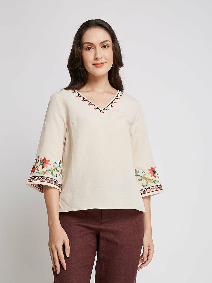 เสื้อเบลาส์ รุ่น 2209GLLS029