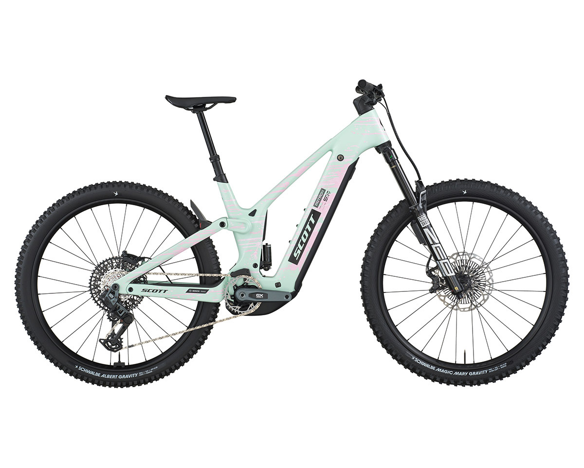 VTT tout suspendu électrique PATRON ST 900 Vert Mistyade