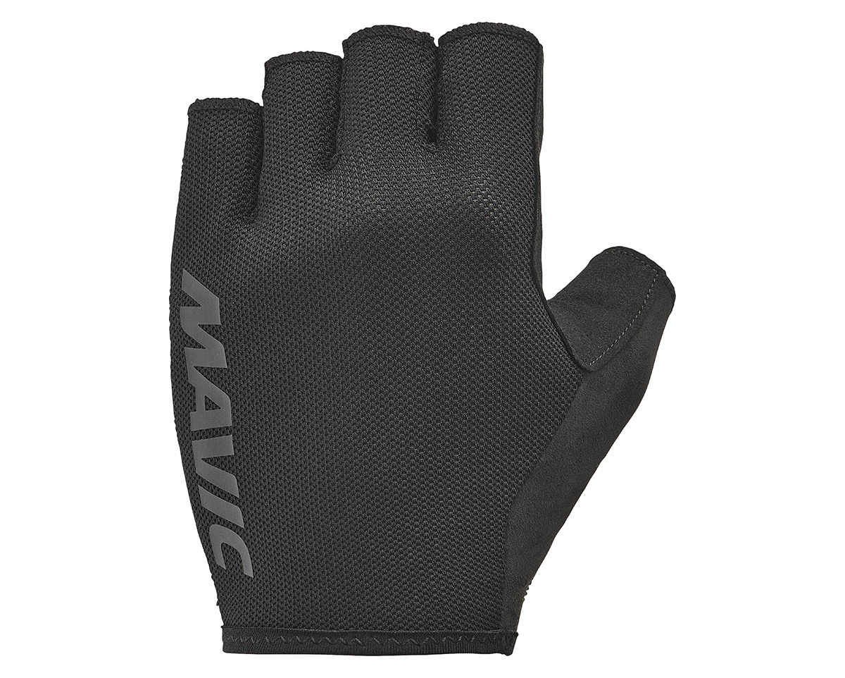 Gants courts Unisexe ESSENTIAL PADDED Noir