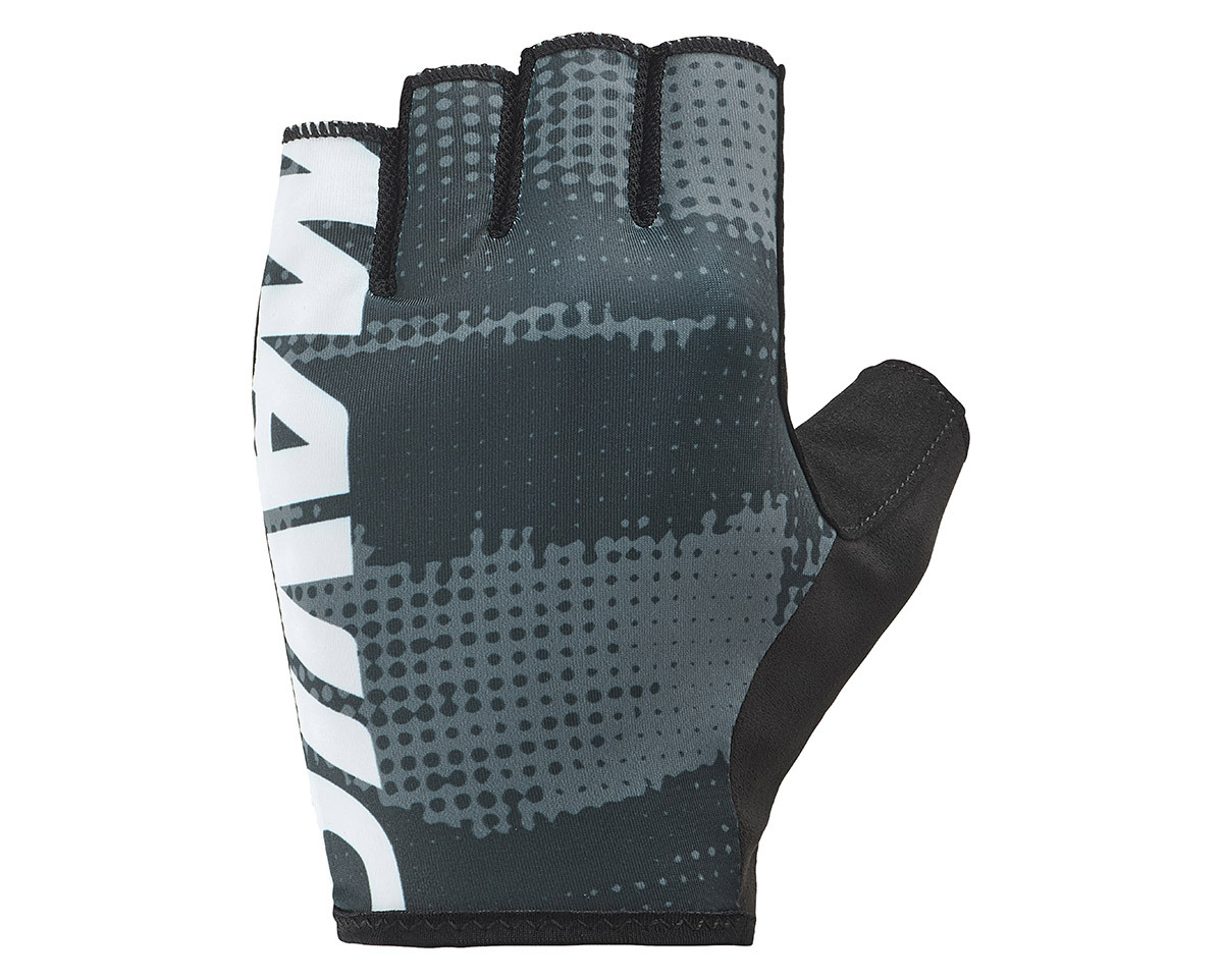 Gants courts Unisexe ESSENTIAL PADDED GRAPHIC Noir