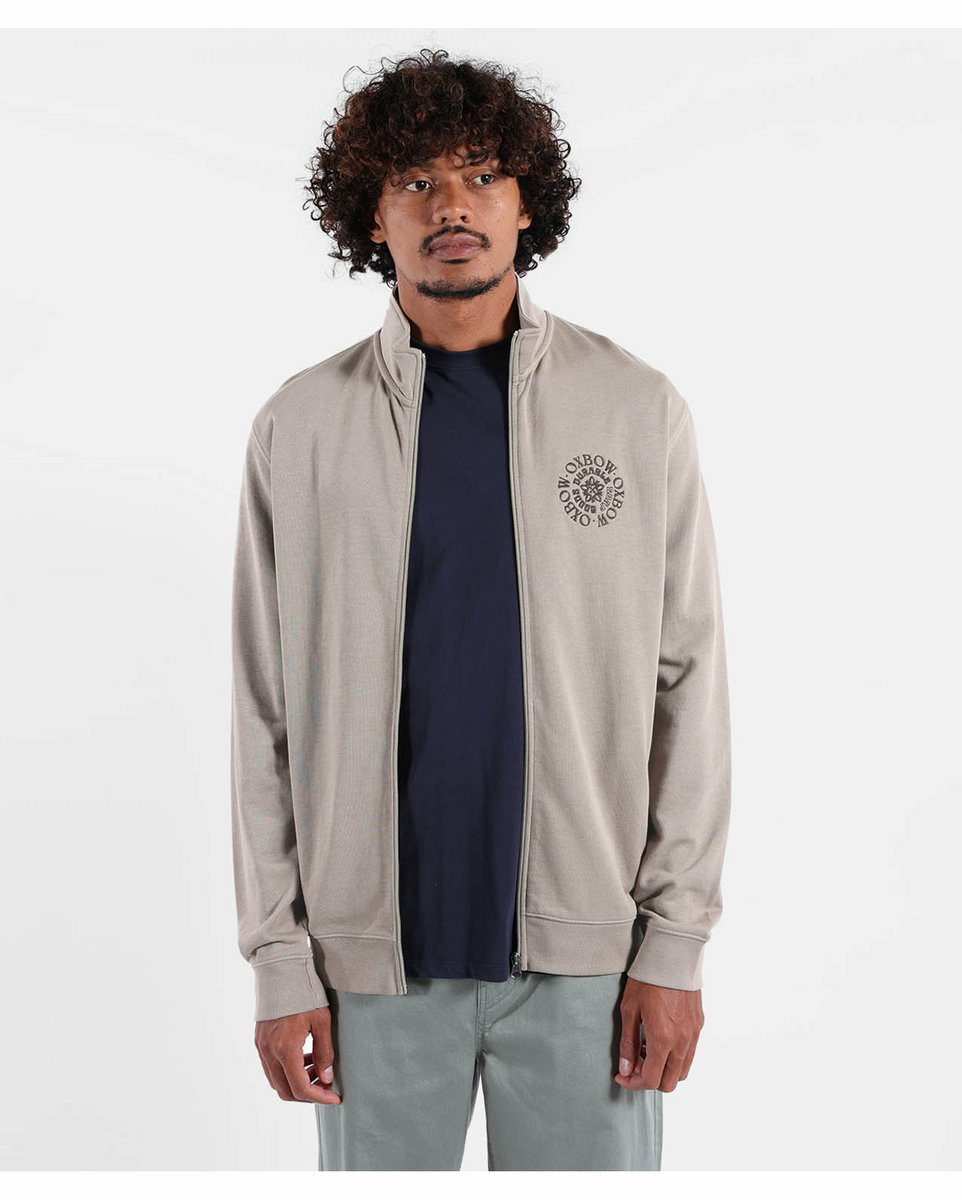 Veste zip Homme Gris