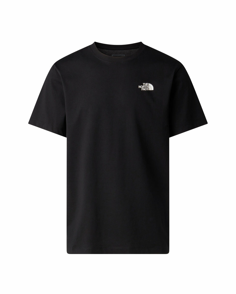 T-shirt Homme M VERTICAL REGULAR SHORT SLEEVE TEE-GRAP Noir