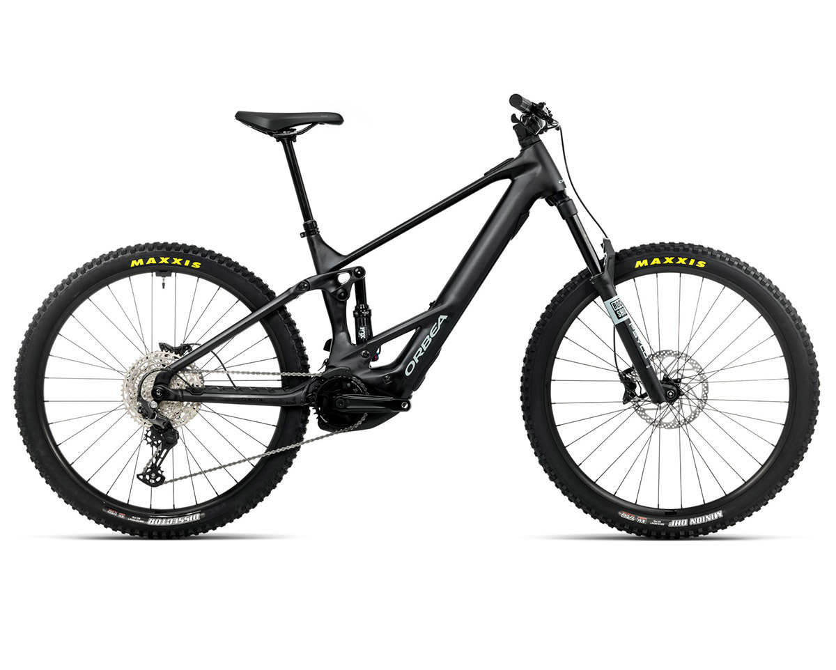 VTT tout suspendu électrique WILD ST H30 Diamant Noir/Bleu Pierre