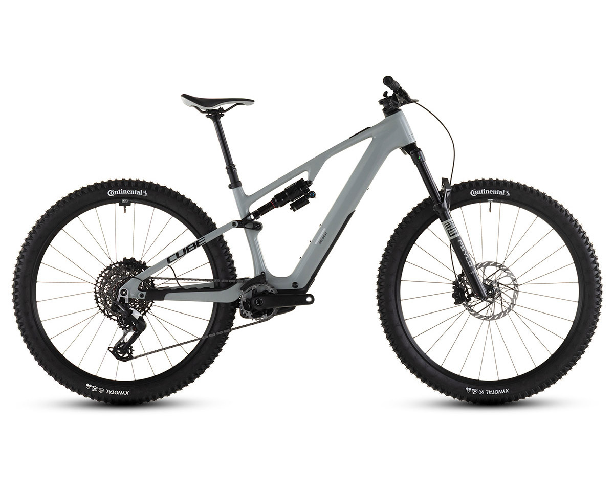 VTT tout suspendu électrique AMS HYBRID ONE44 C:62 RACE 400X Beige/Noir