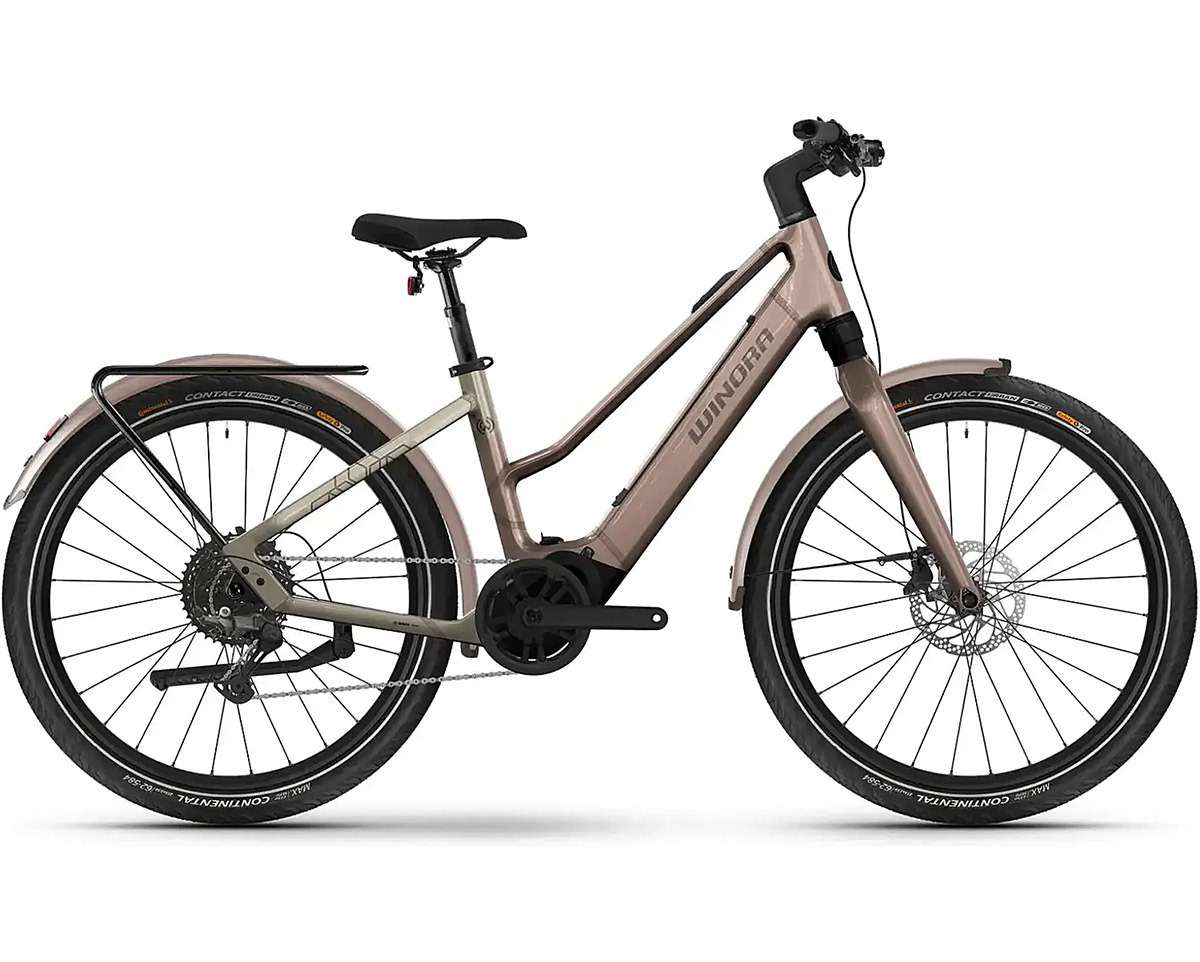 Vélo urbain électrique IRIDE PURE X10 MID Bronze