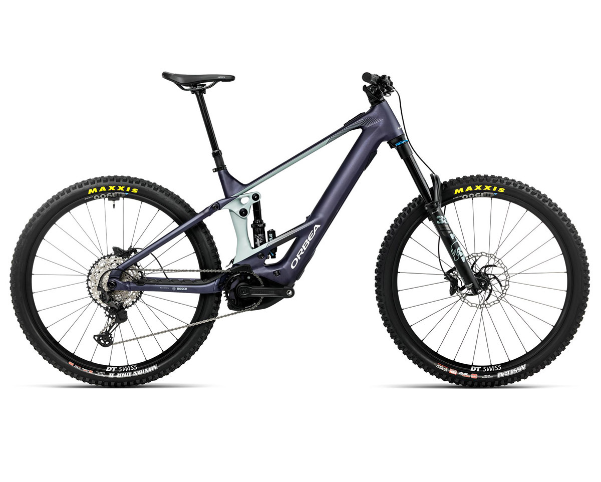 VTT tout suspendu électrique WILD H10 Tanzanite/Bleu Pierre