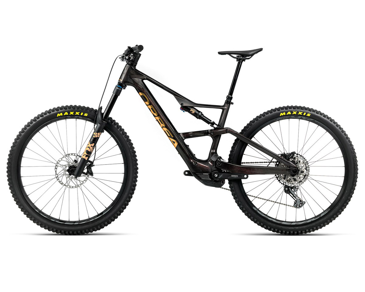 VTT tout suspendu électrique RISE LT M20 420W Bronze Cosmique/Sable