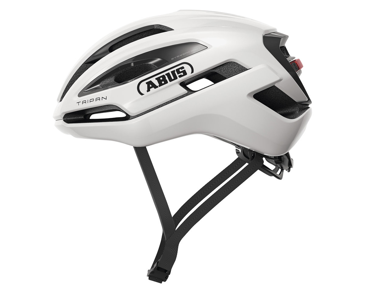 Casque Gravel Unisexe TAIPAN LED CPSC Blanc Brillant