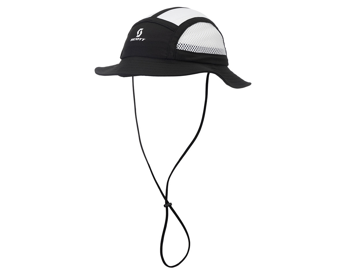 Chapeau léger Unisexe BUCKET HAT LT Noir/Blanc