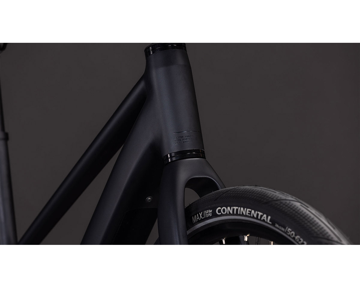 Vélo urbain électrique EDITOR HYBRID PRO 400X Charbon