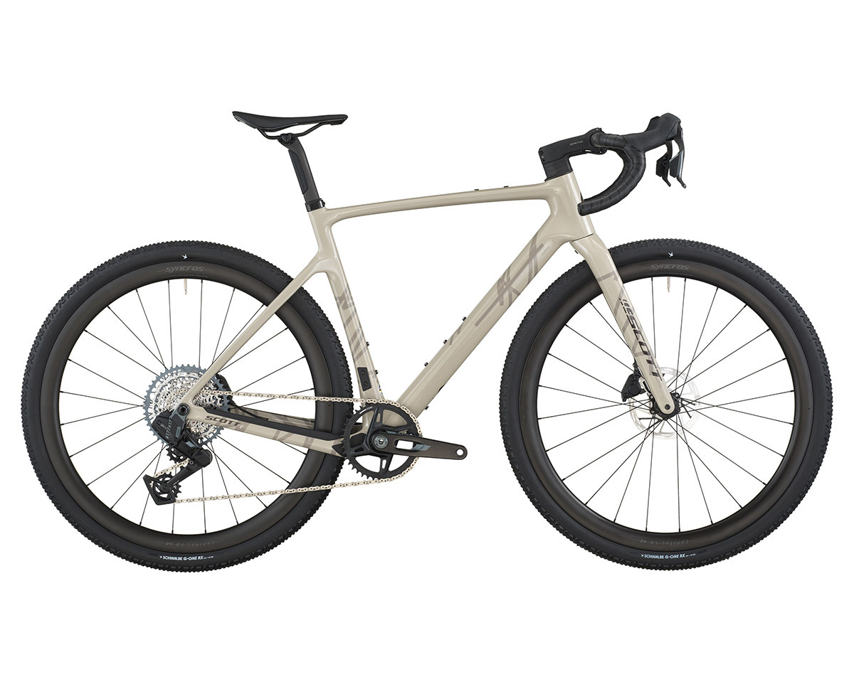 Vélo de gravel ADDICT GRAVEL 20 Beige Taupe