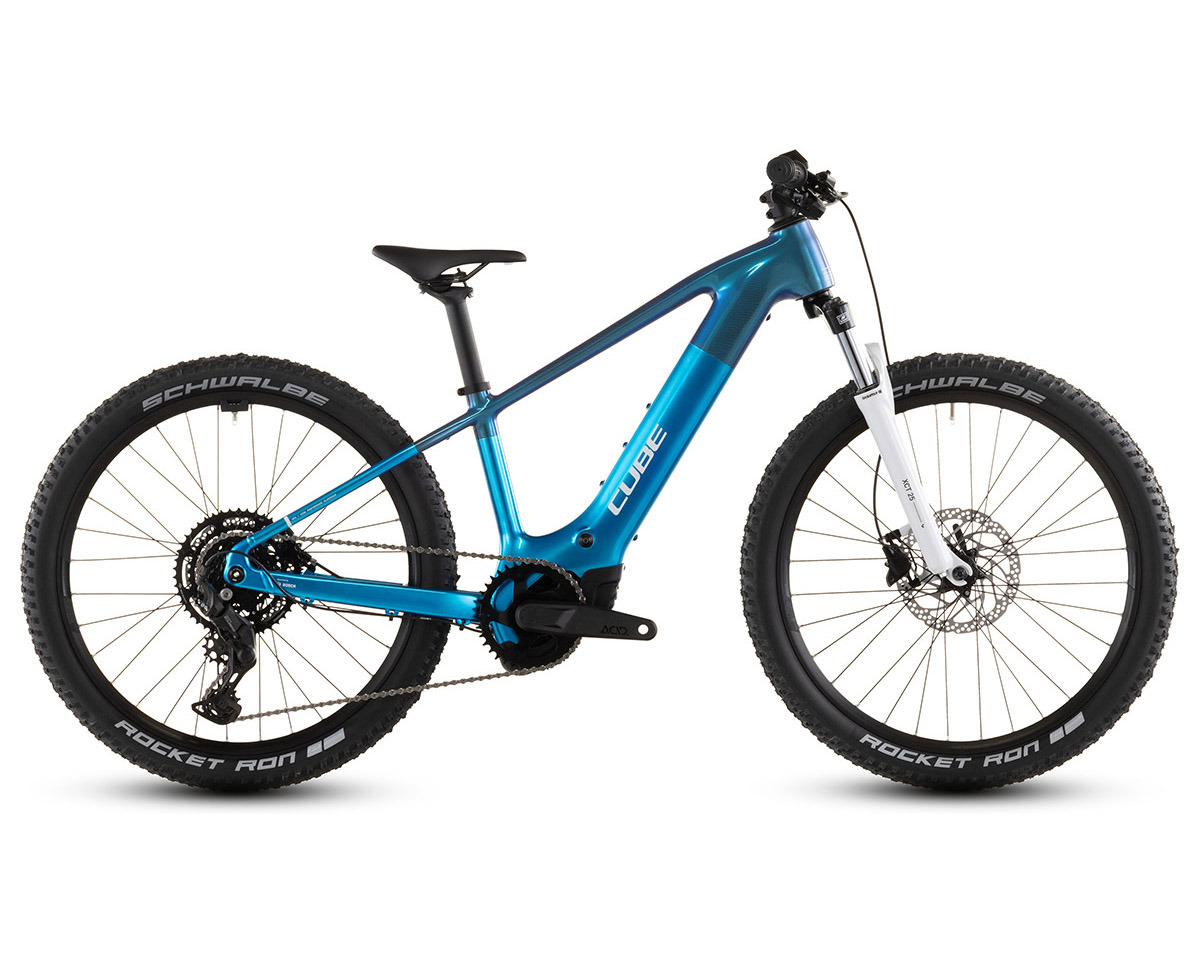 VTT semi rigide électrique Enfant ACID 240 HYBRID ROOKIE PRO 400X Bleu
