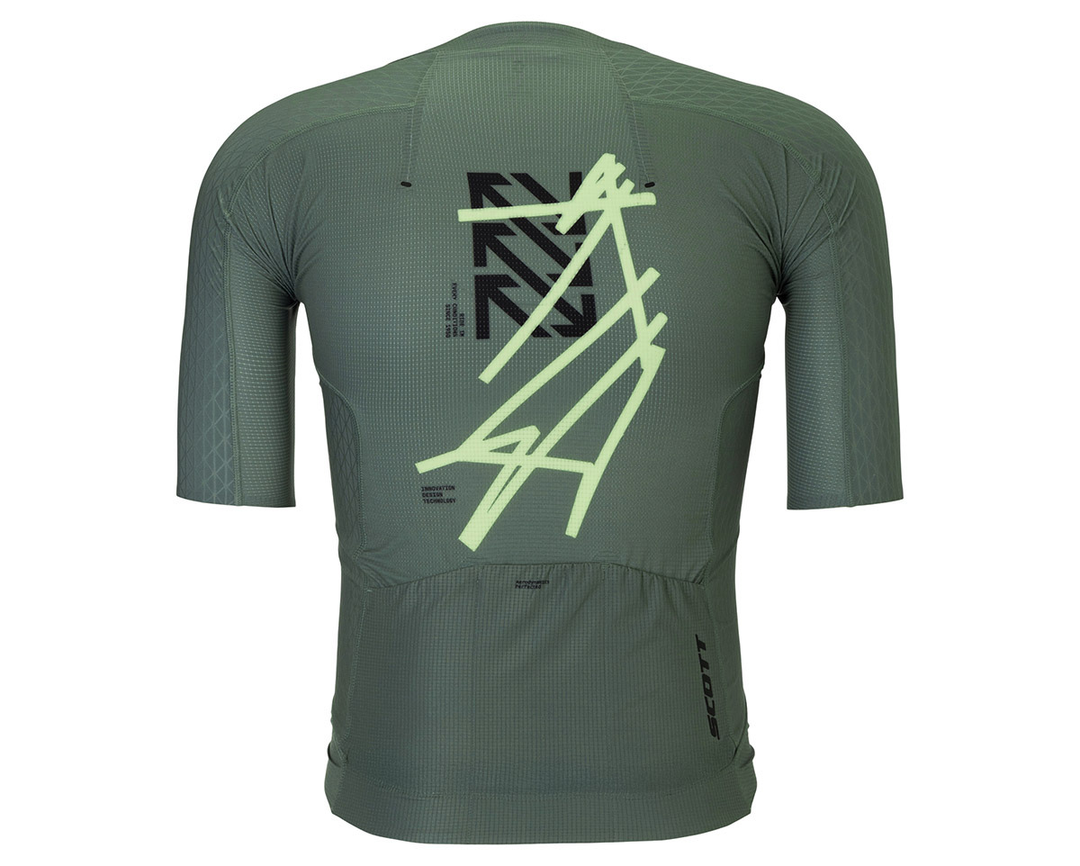 Maillot manches courtes Homme ULTD AERO Vert Tranquille