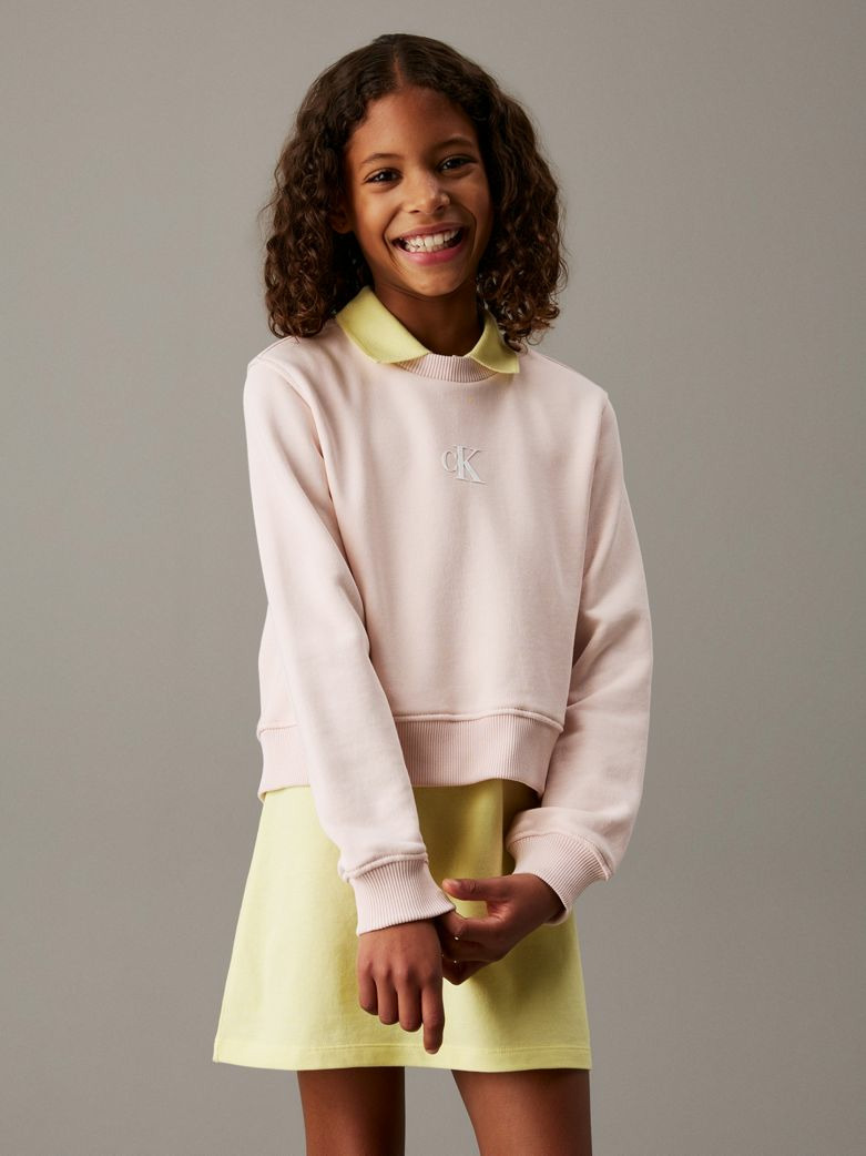 SWEAT-SHIRT COL ROND LOGO