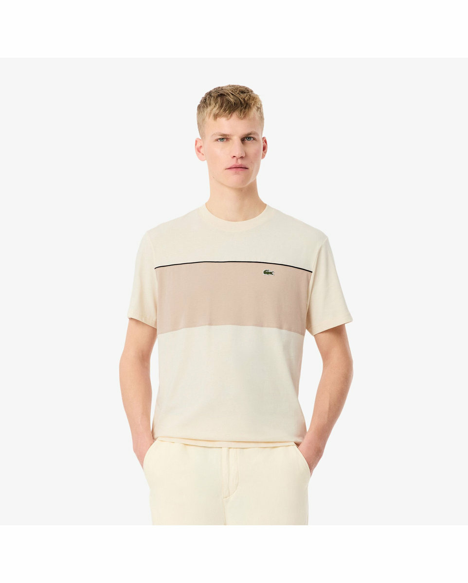 T-shirt Homme COLOR BLOCK Beige
