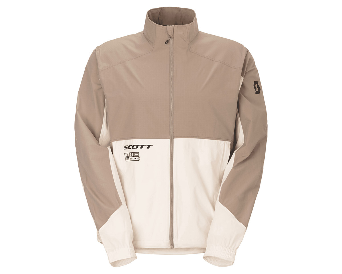 Veste déperlante Homme EXPLORAIR ESCAPE Beige/Coton Blanc