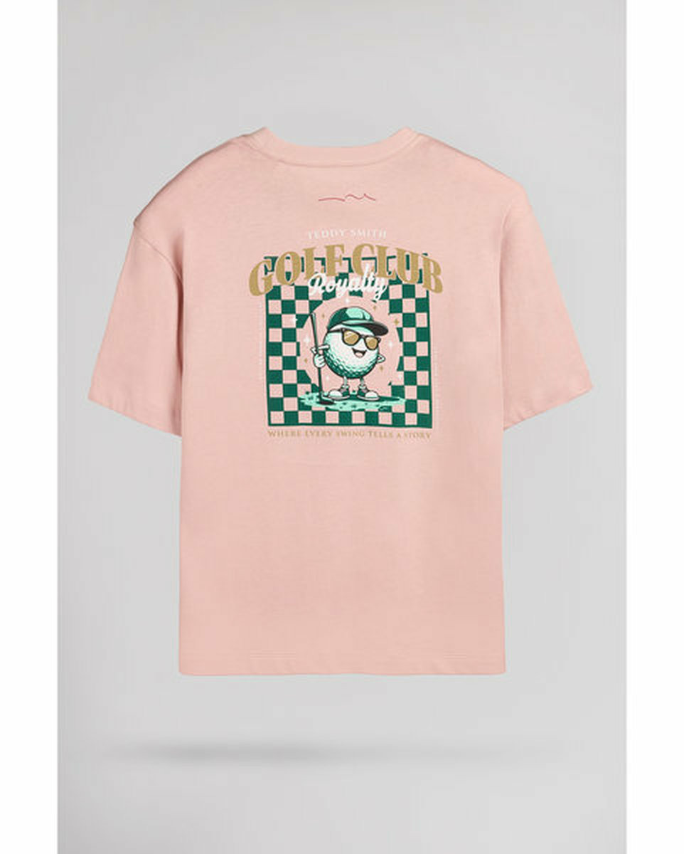 T-shirt en coton Enfant T-DAMIEN MC JR Rose