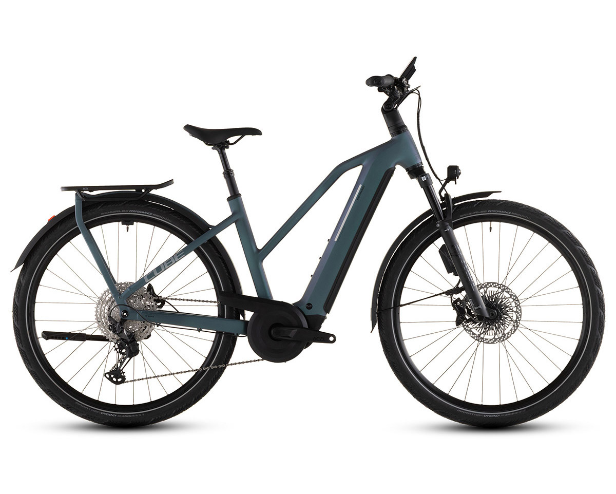 Vélo trekking électrique KATHMANDU HYBRID EXC 800 Gris