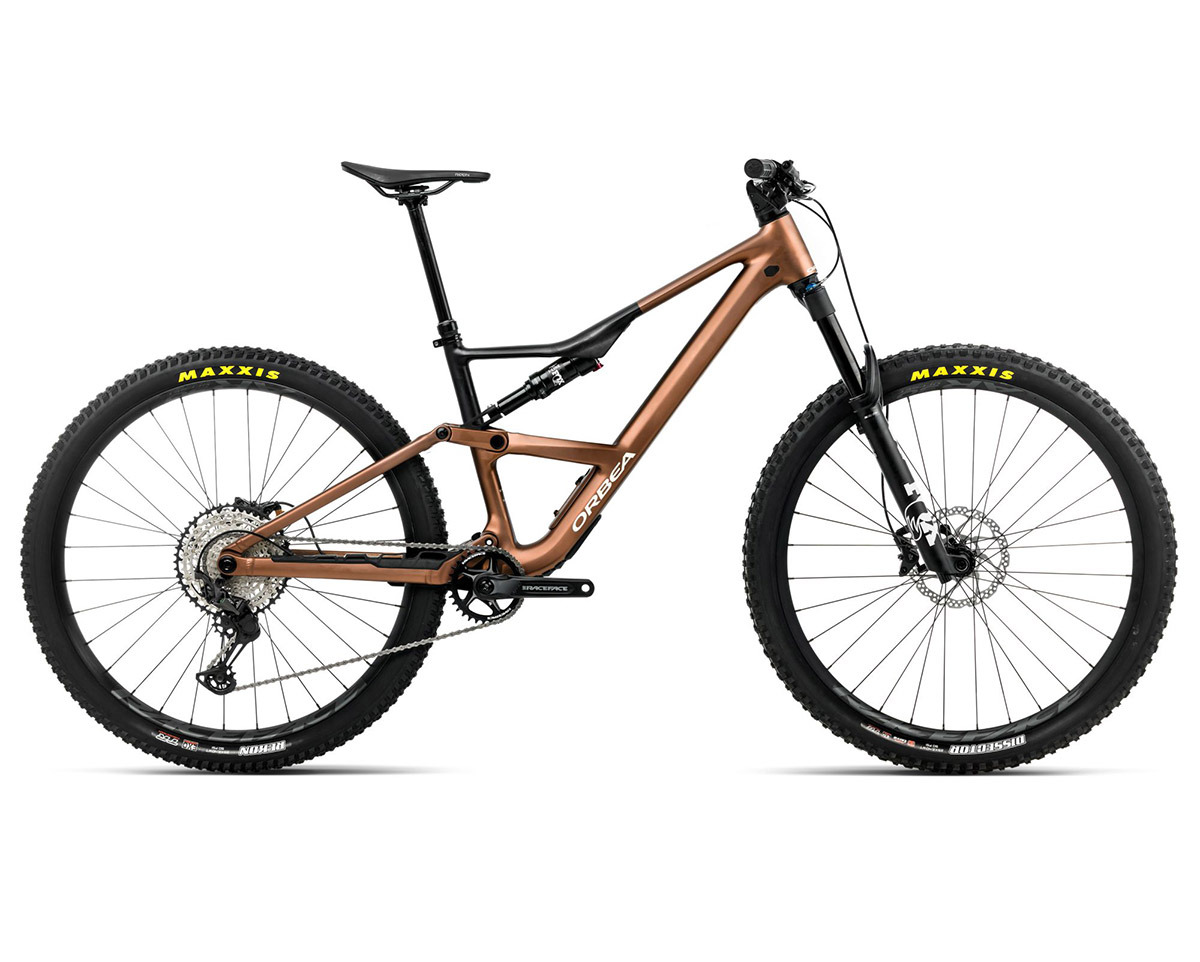 VTT tout suspendu OCCAM SL H10 Cannelle/Noir